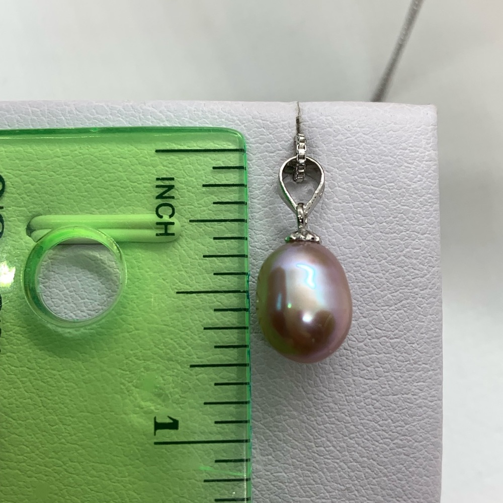 Freshwater Pearl Sterling Silver 925 Necklace - Picture 7 of 7